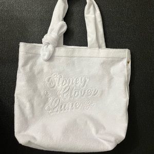 Stoney Clover Lane x Target White Terry tote